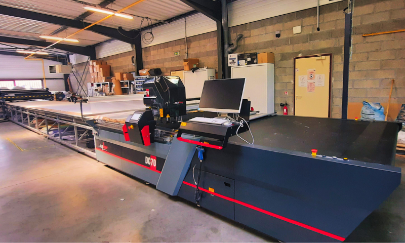 Notre machine de coupe industrielle d'une longueur de 12 mètres